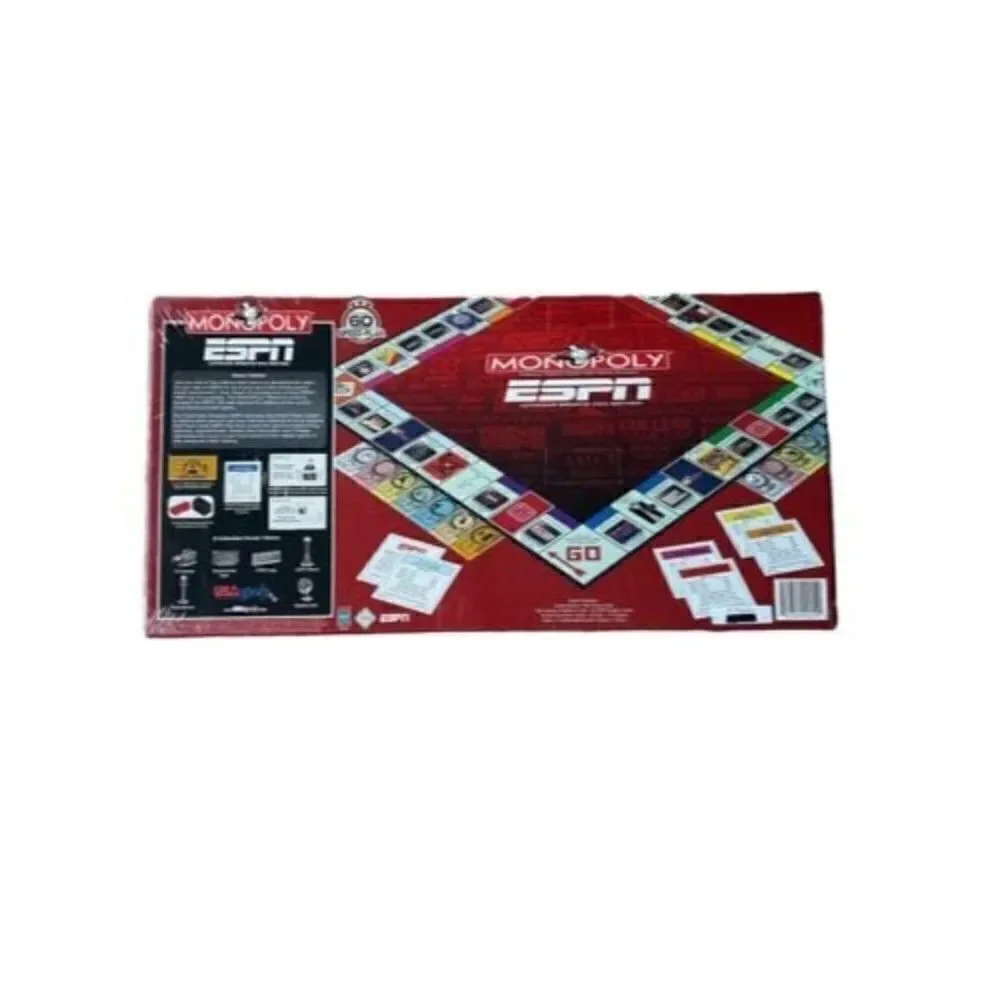 2006 ESPN Monopoly Board Game NEW SEALED Ultimate Sports Fan Collectors Edition
